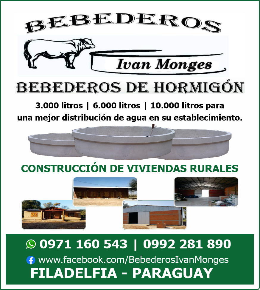 BEBEDEROS IVÁN MONGES