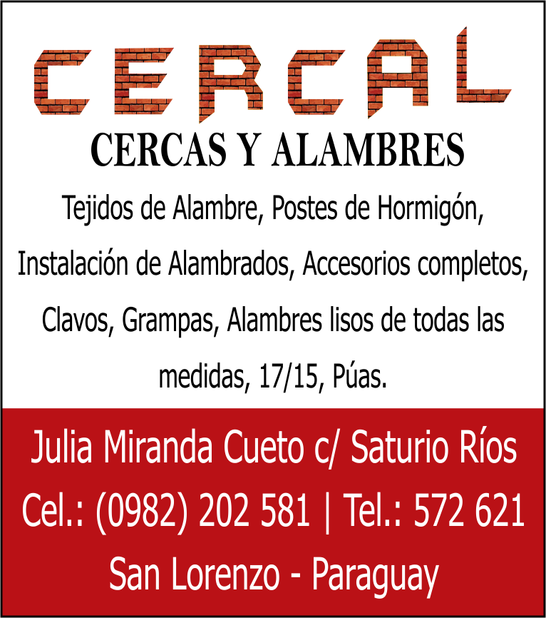 CERCAL CERCAS Y ALAMBRES