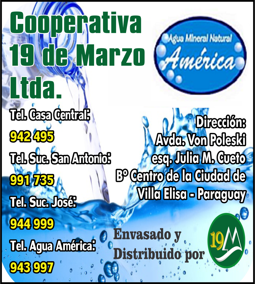 COOPERATIVA 19 DE MARZO LTDA.