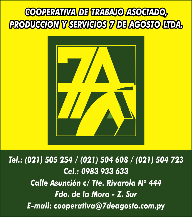 COOPERATIVA 7 DE AGOSTO LTDA.