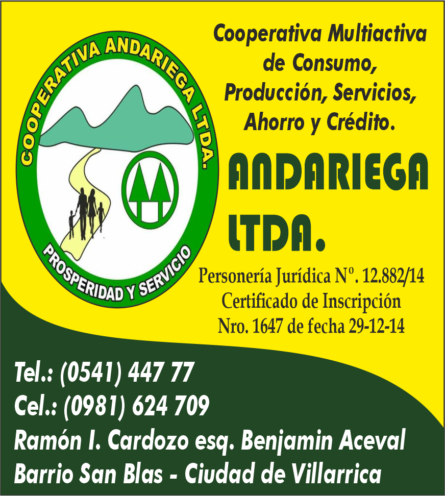 COOPERATIVA ANDARIEGA LTDA.