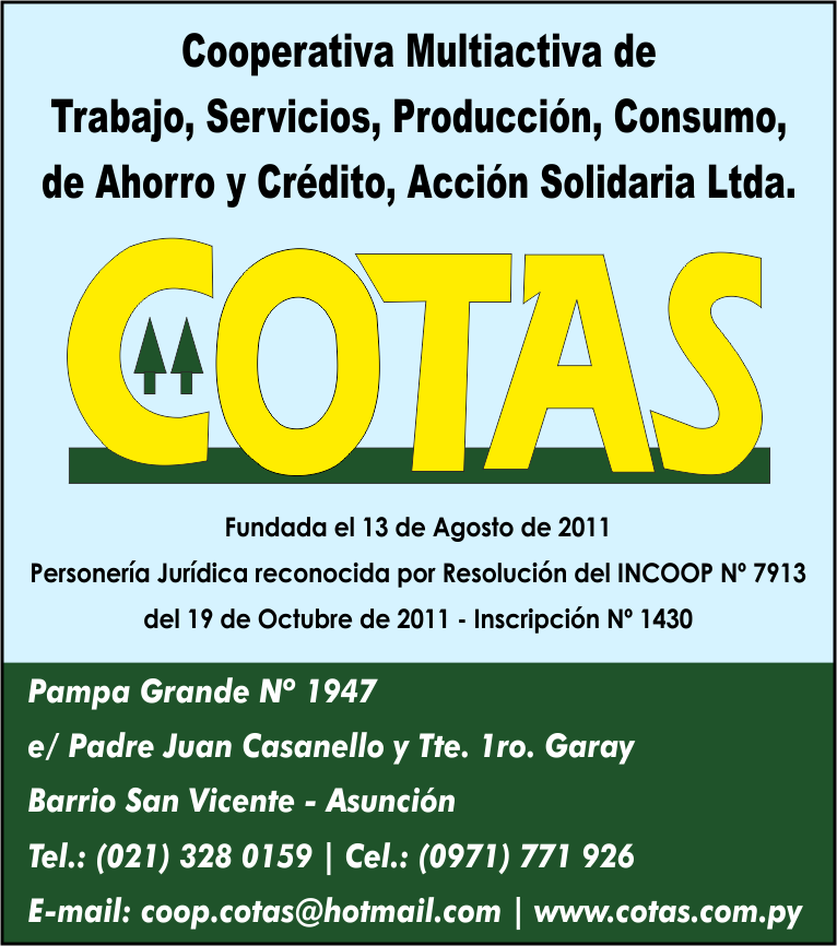 COOPERATIVA COTAS LTDA.