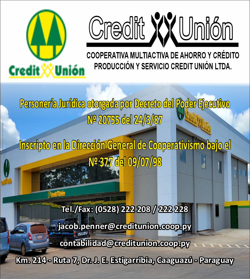 COOPERATIVA CREDIT UNIÓN LTDA.