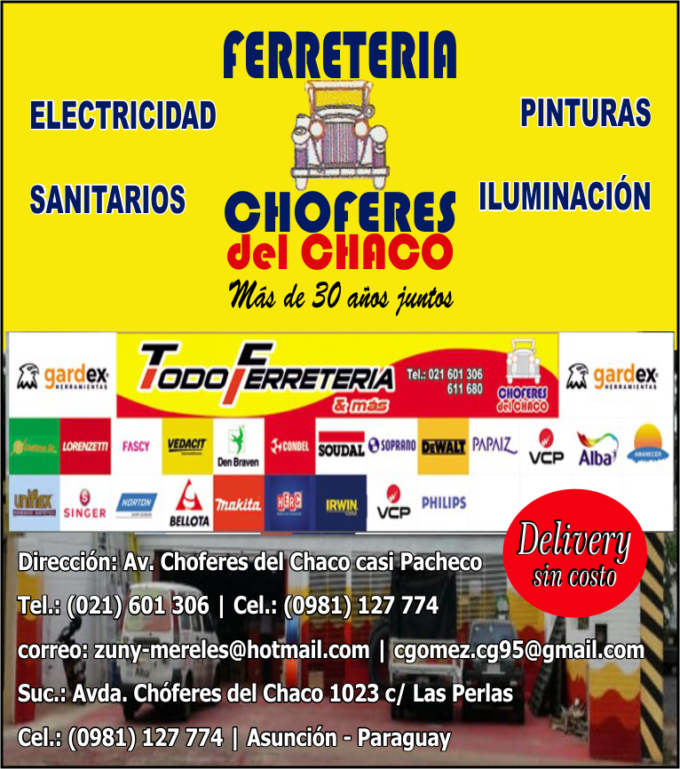 FERRETERÍA CHOFERES DEL CHACO