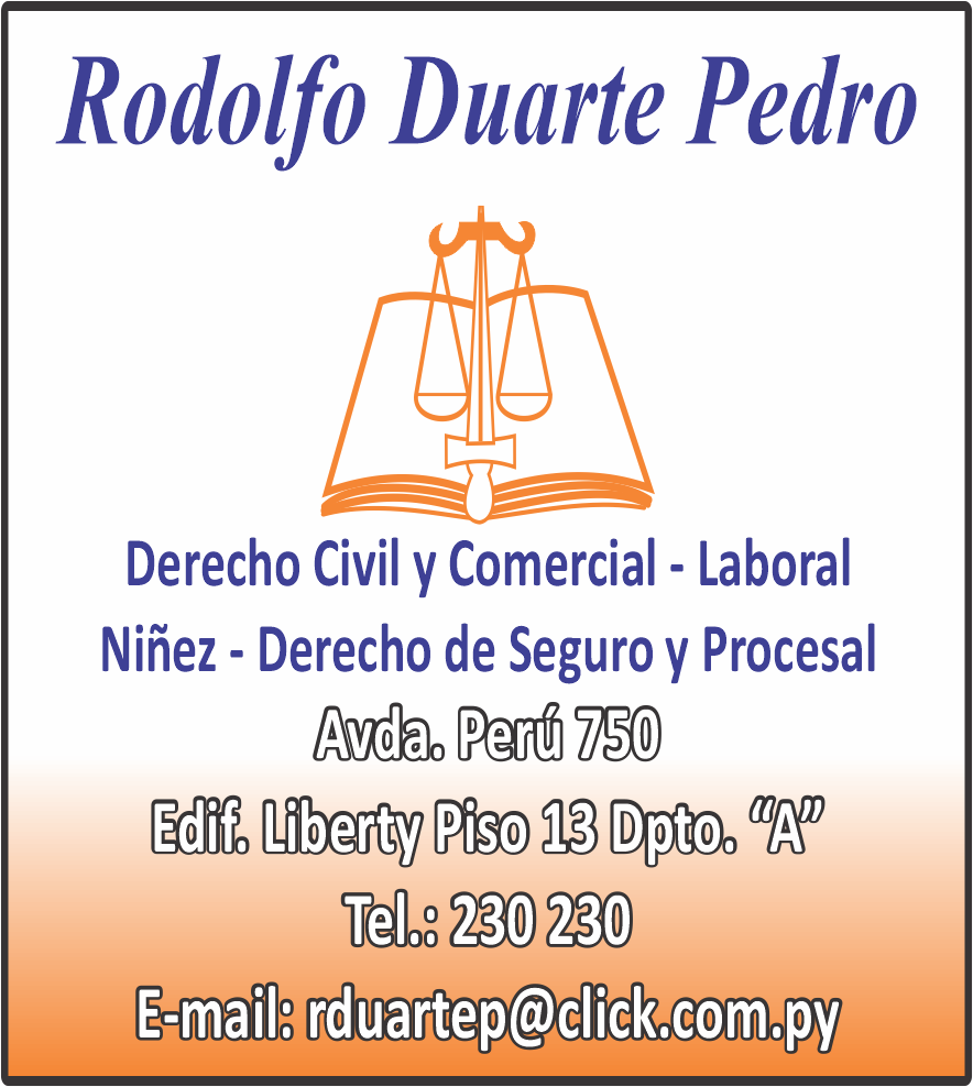 RODOLFO DUARTE PEDRO